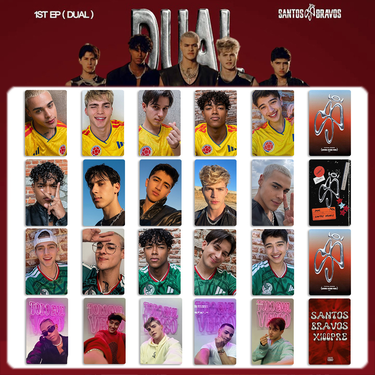 Photography News - KPOP new SANTOS BRAVOS combination peripheral