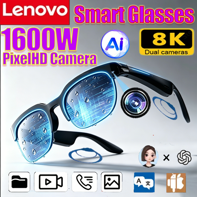 Photography Unit - Lenovo Smart Glasses 8K AI Translation
