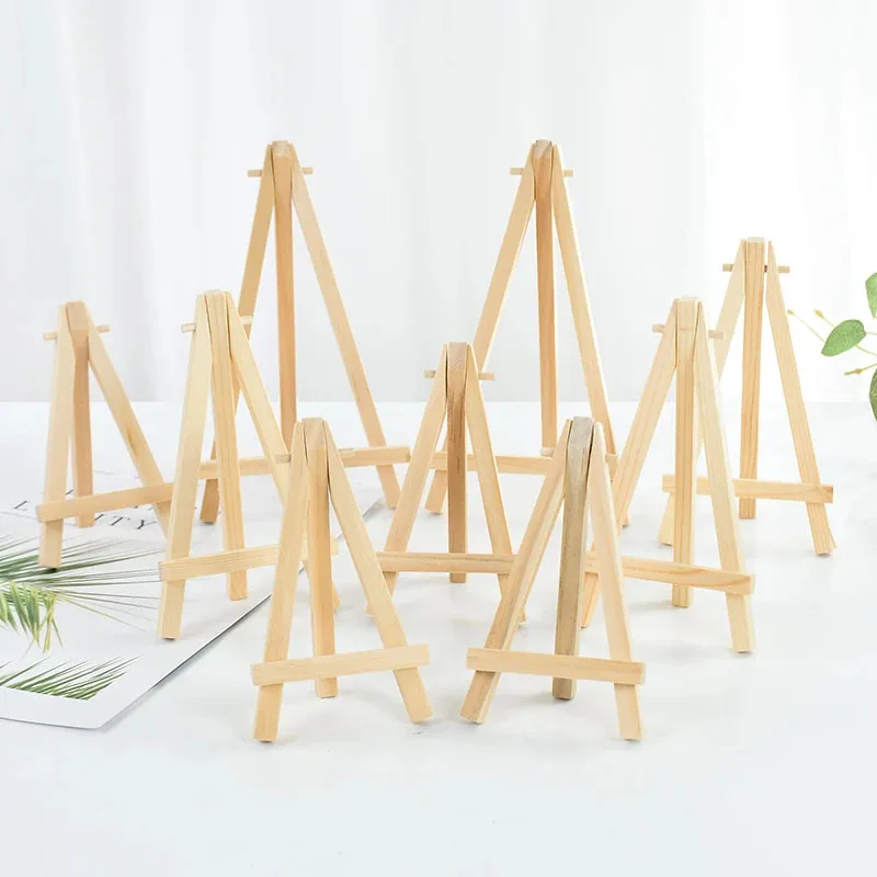 Photography Desk - 10pcs Wood Mini Easel Frame Desktop