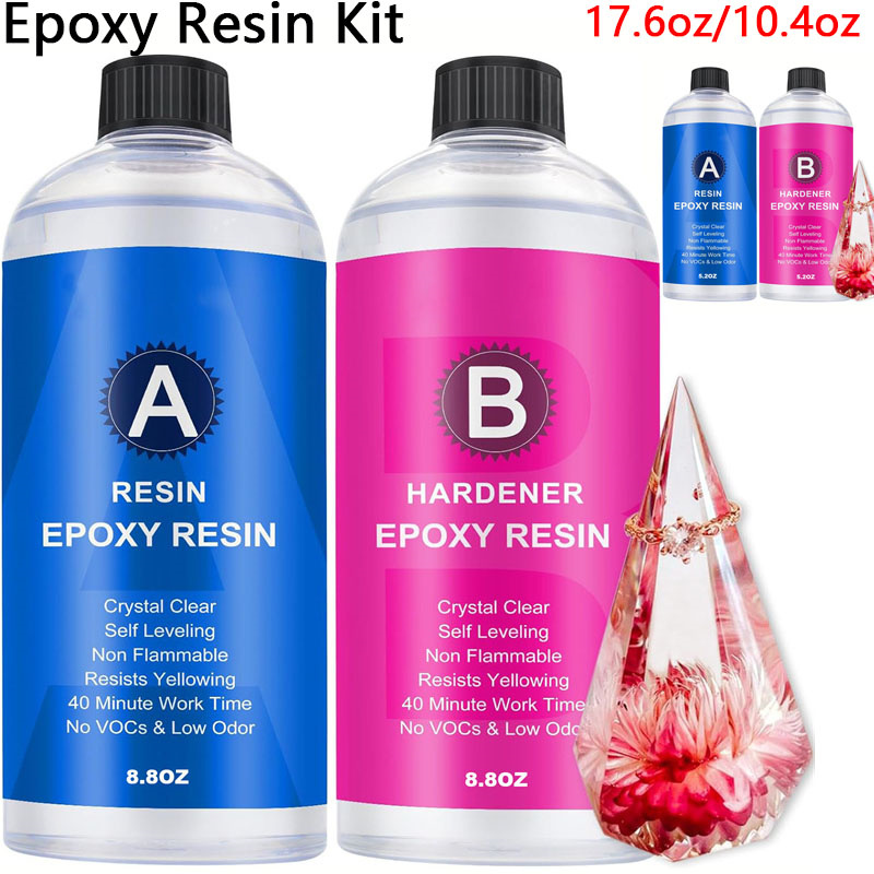 Photography Desk - 17.6oz/10.4oz Clear Epoxy Resin Kit Casting