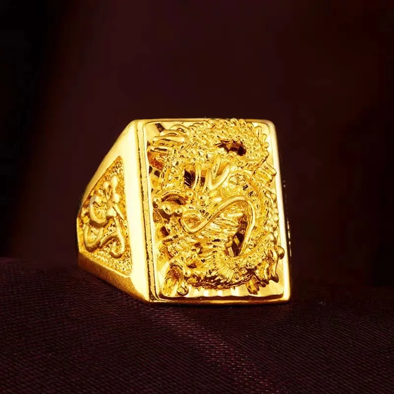 24K gold, AU999 men's solid go - Photography Yellow avis et prix