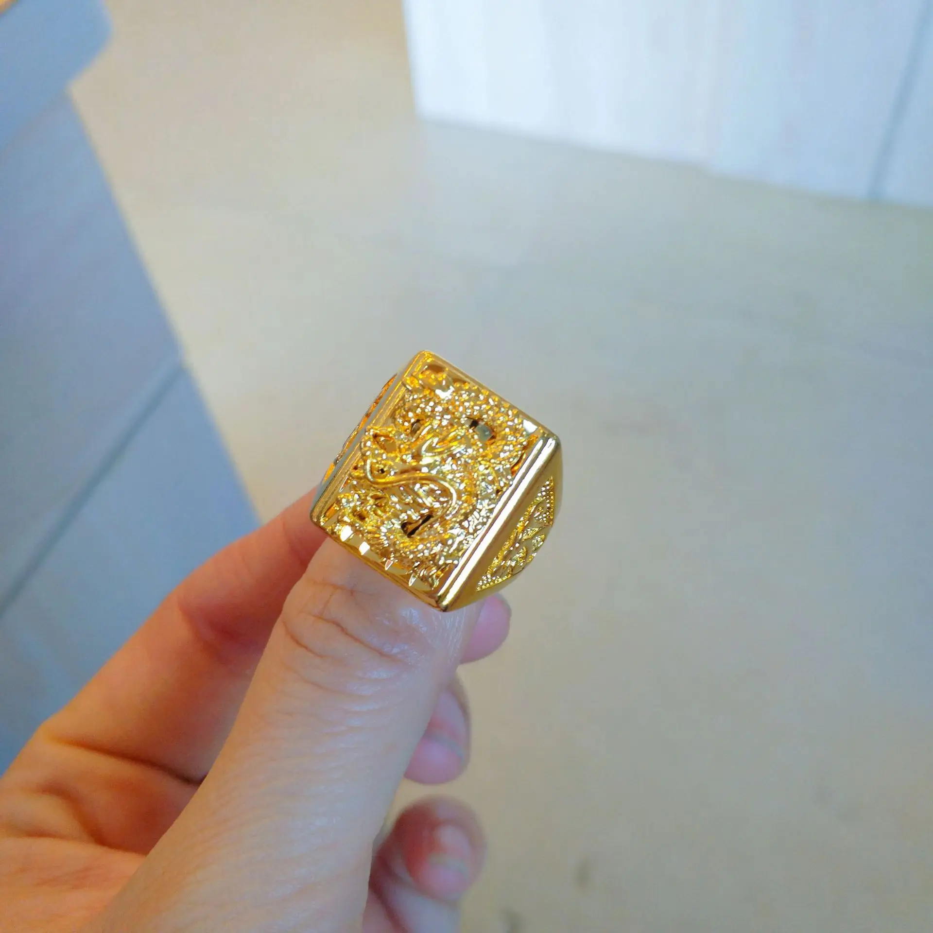 24K gold, AU999 men's solid go - Photography Yellow avis et prix