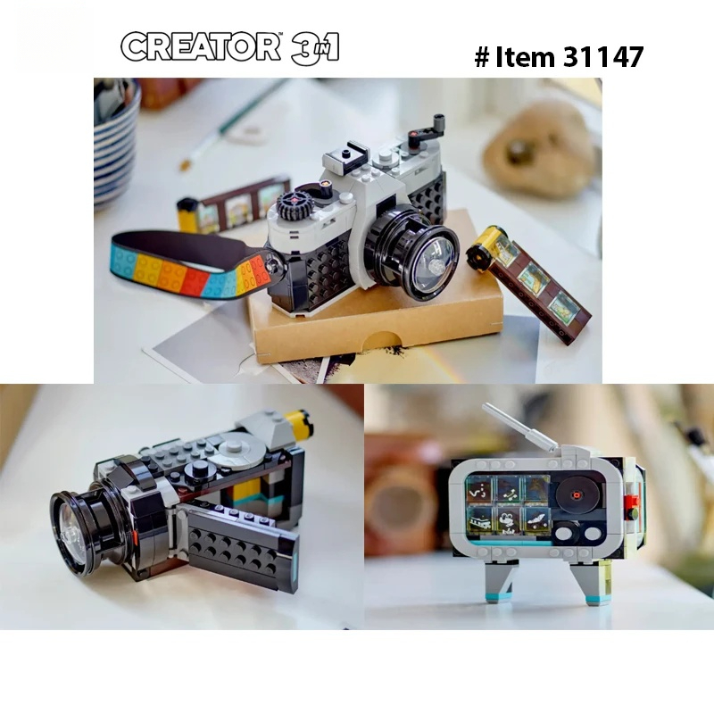 Creator 3in1 Retro Camera Toy, - Photography Day avis et prix
