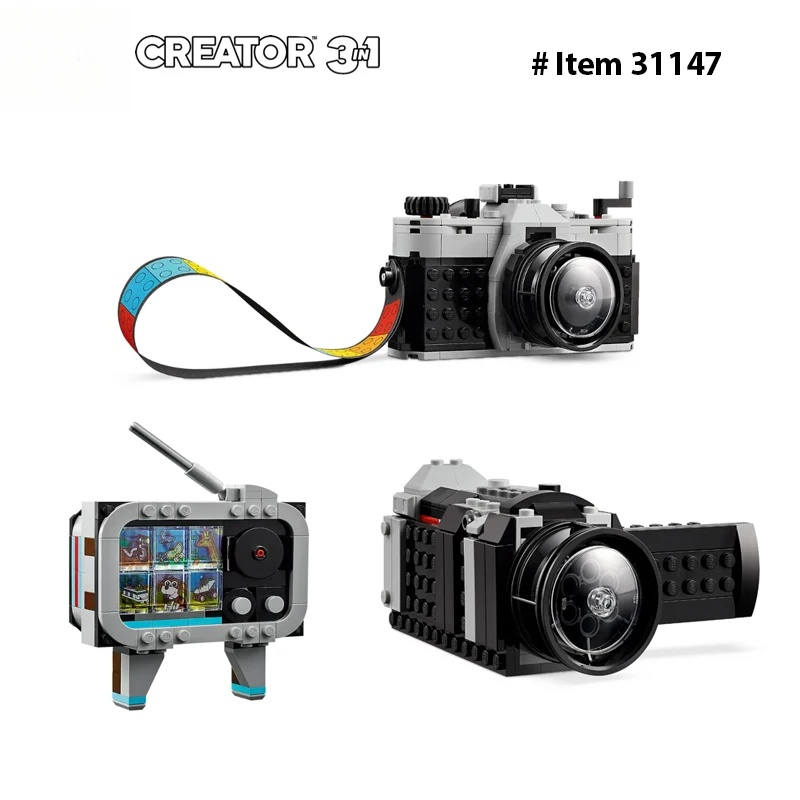Creator 3in1 Retro Camera Toy, - Photography Day avis et prix