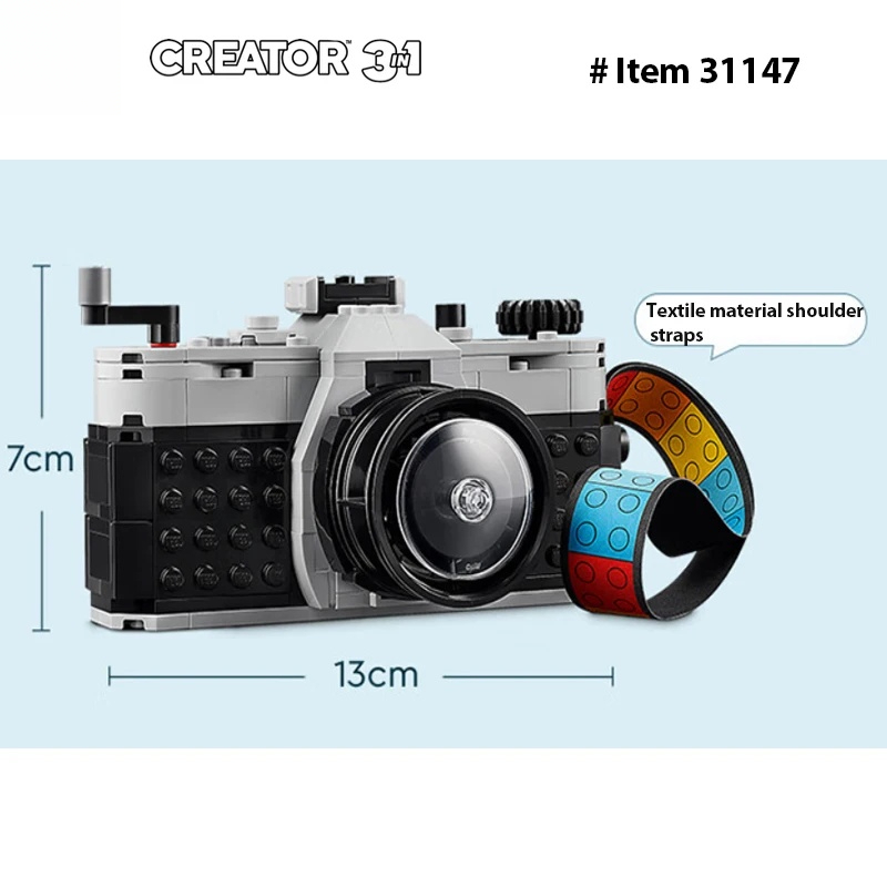 Creator 3in1 Retro Camera Toy, - Photography Day avis et prix
