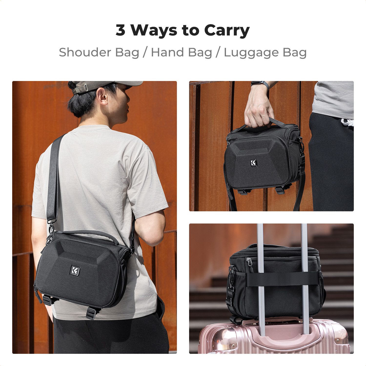 K&F CONCEPT Lightweight Tough  - Lens Case Pouch avis et prix