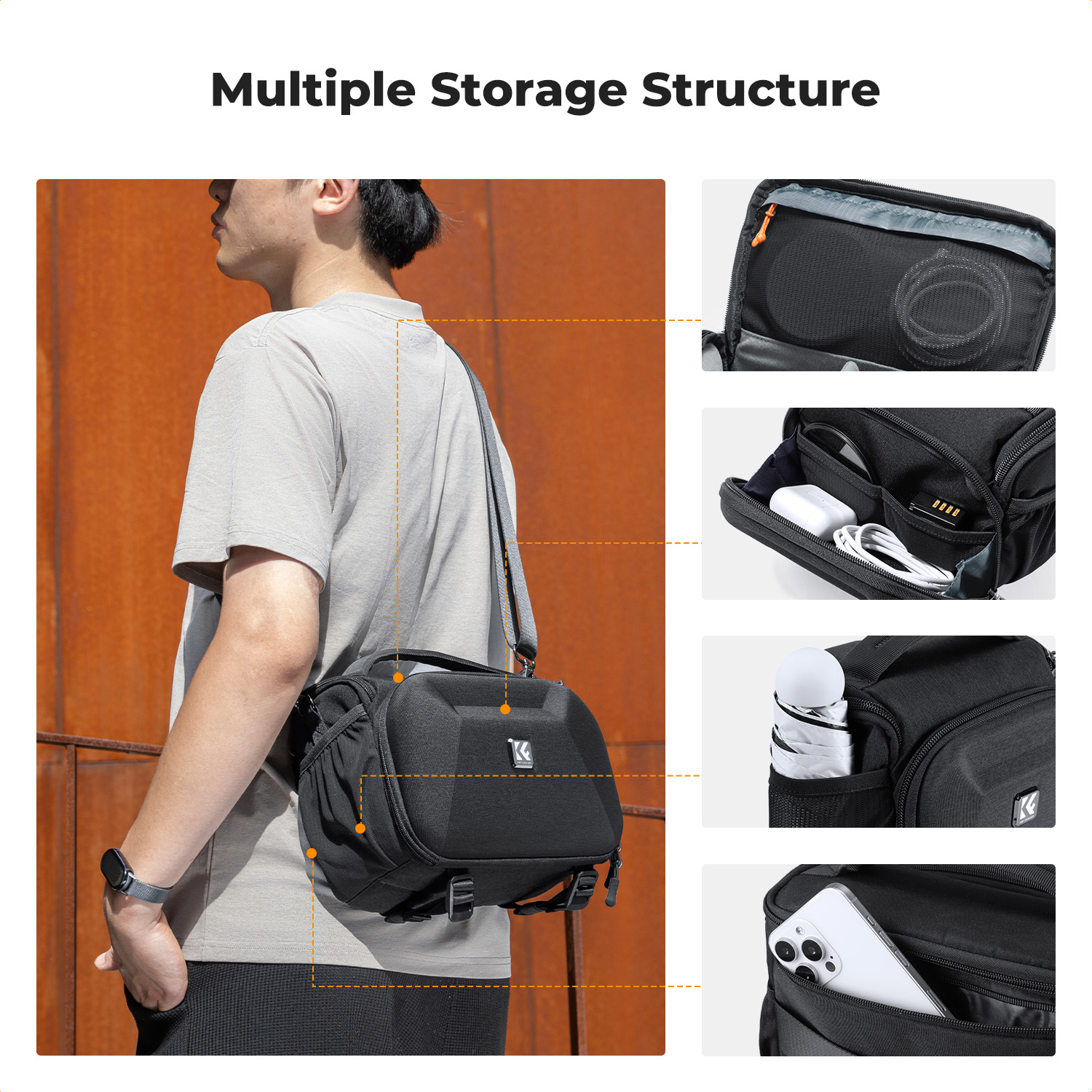 K&F CONCEPT Lightweight Tough  - Lens Case Pouch avis et prix