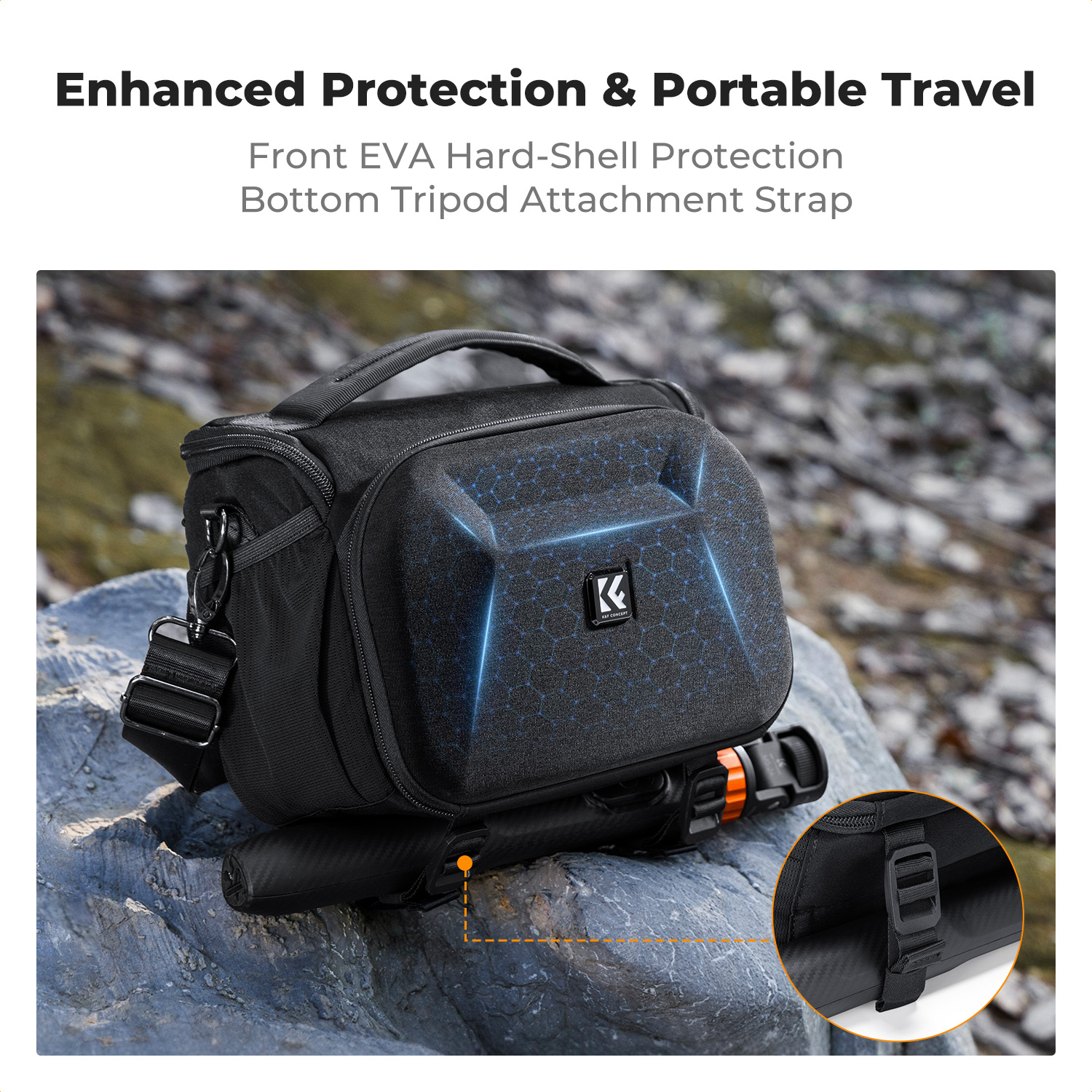 K&F CONCEPT Lightweight Tough  - Lens Case Pouch avis et prix