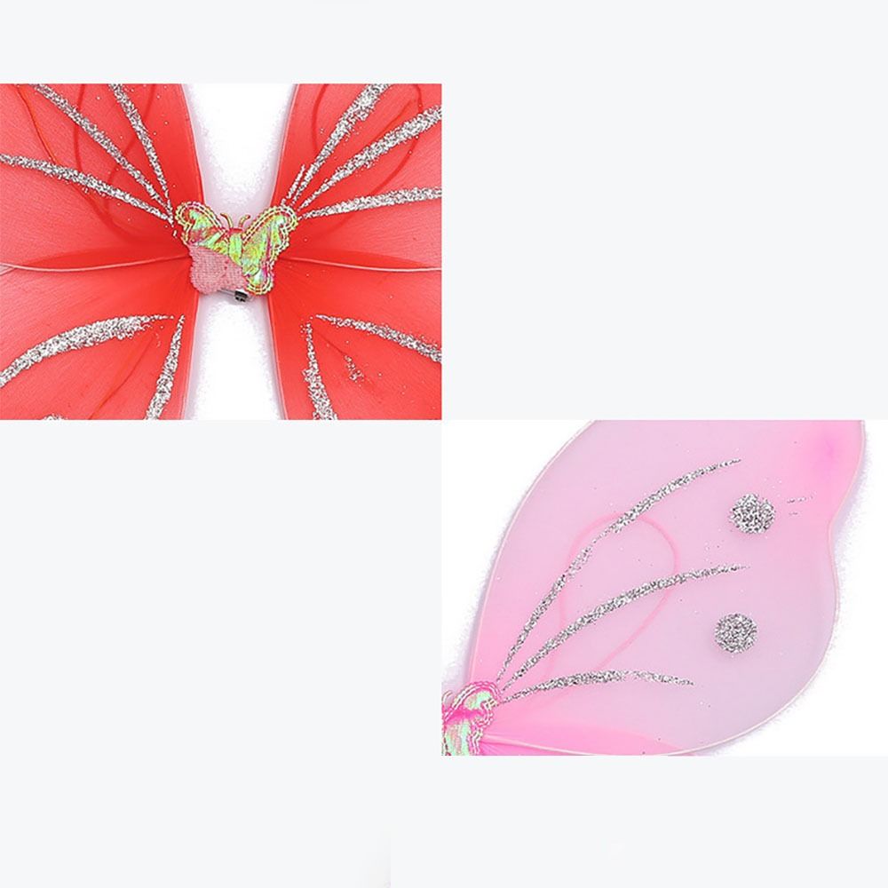 3Pcs/Set Glitter Butterfly Fai - Photography Yellow avis et prix