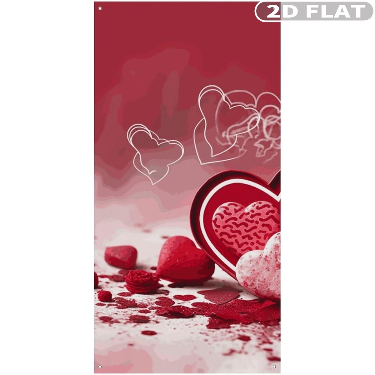 2D FLAT 1pc Valentine Day Hang - Photography Day avis et prix