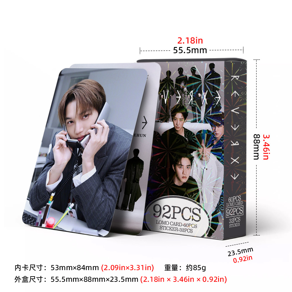 In-stock 92 EXO small cards, n - Photography News avis et prix