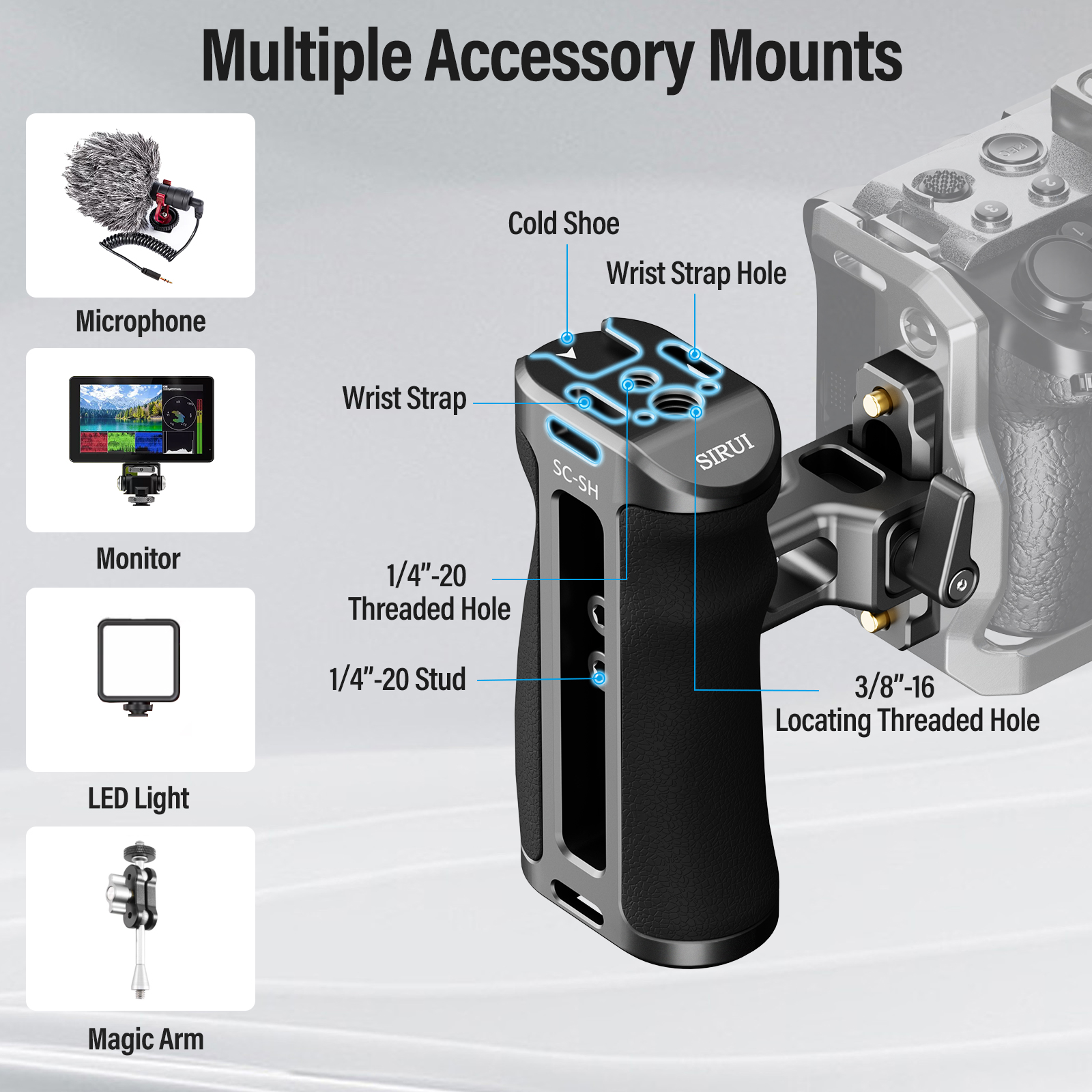 SIRUI SC-SH Universal Multi-Pu - Camera Cold Shoe avis et prix