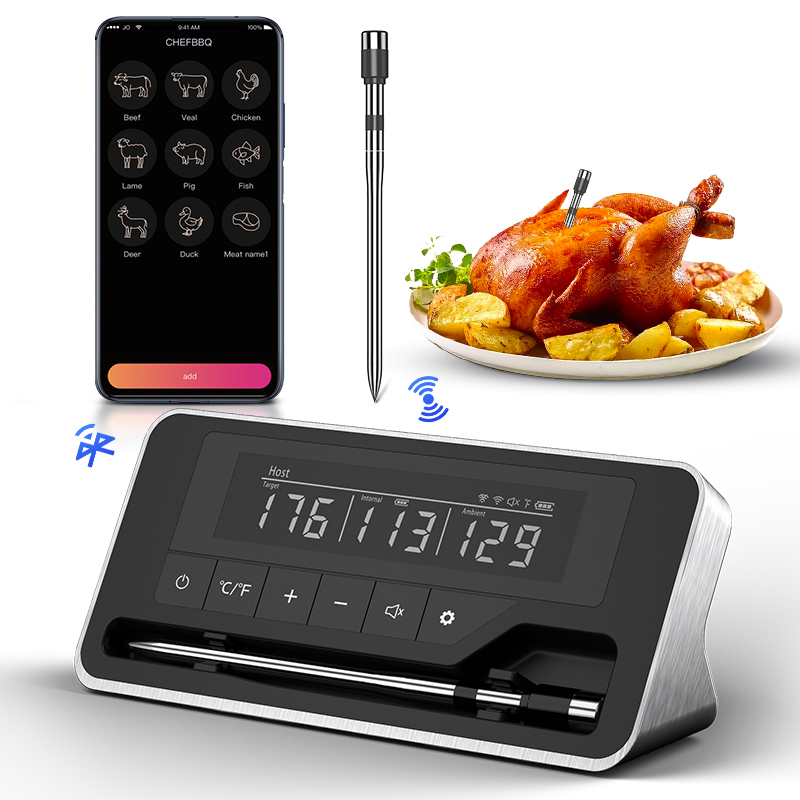 Meat Thermometer Wireless Prob - Photography Digital avis et prix