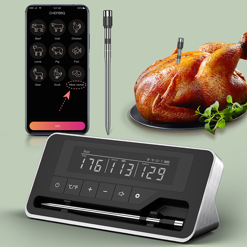 Meat Thermometer Wireless Prob - Photography Digital avis et prix
