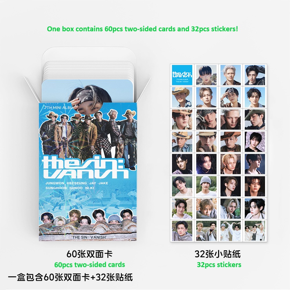 60+32PCS/SET 2026 KPOP SKZOO N - Photography News avis et prix