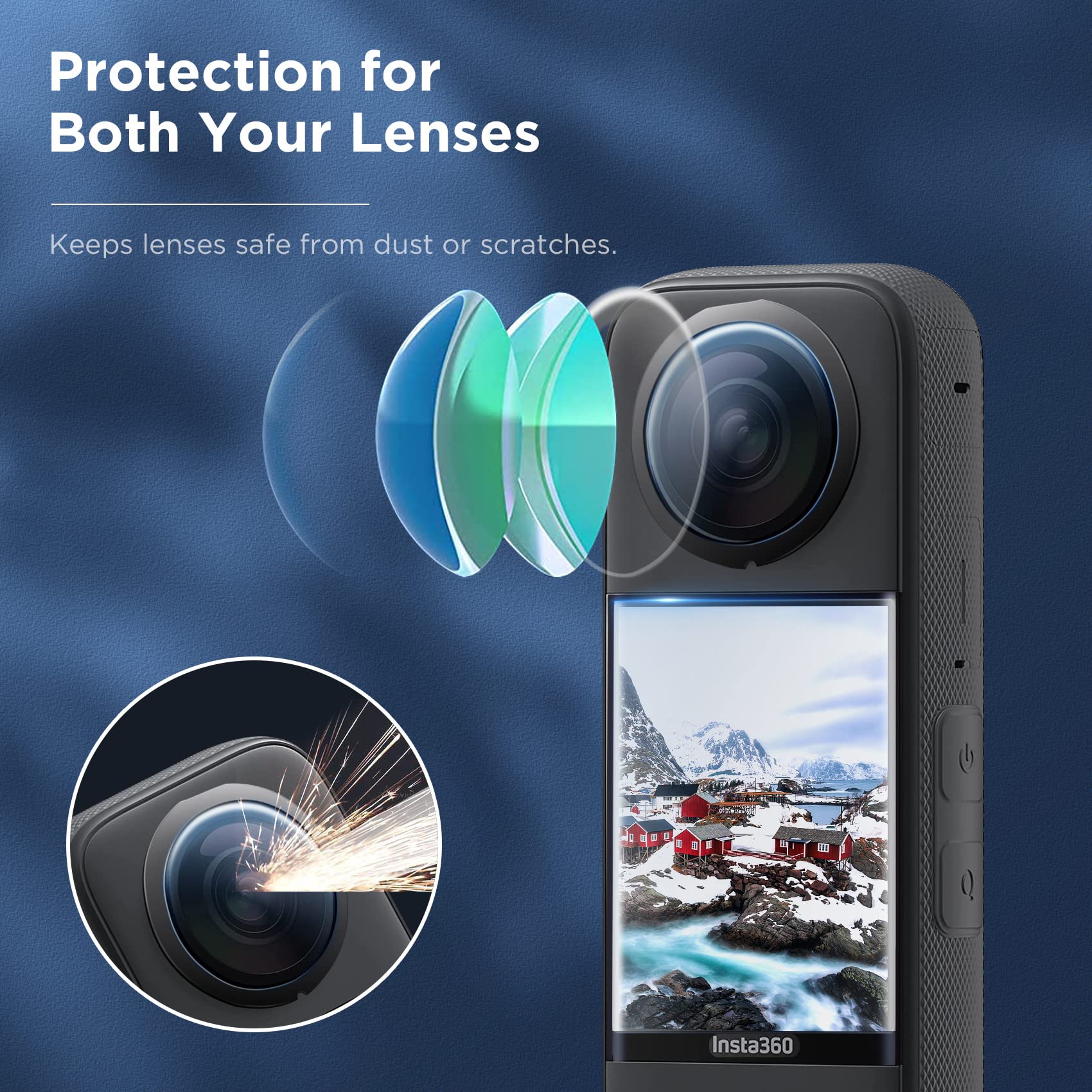 Lens Guard for Insta360 X3 Acc - Lens Case Pouch avis et prix