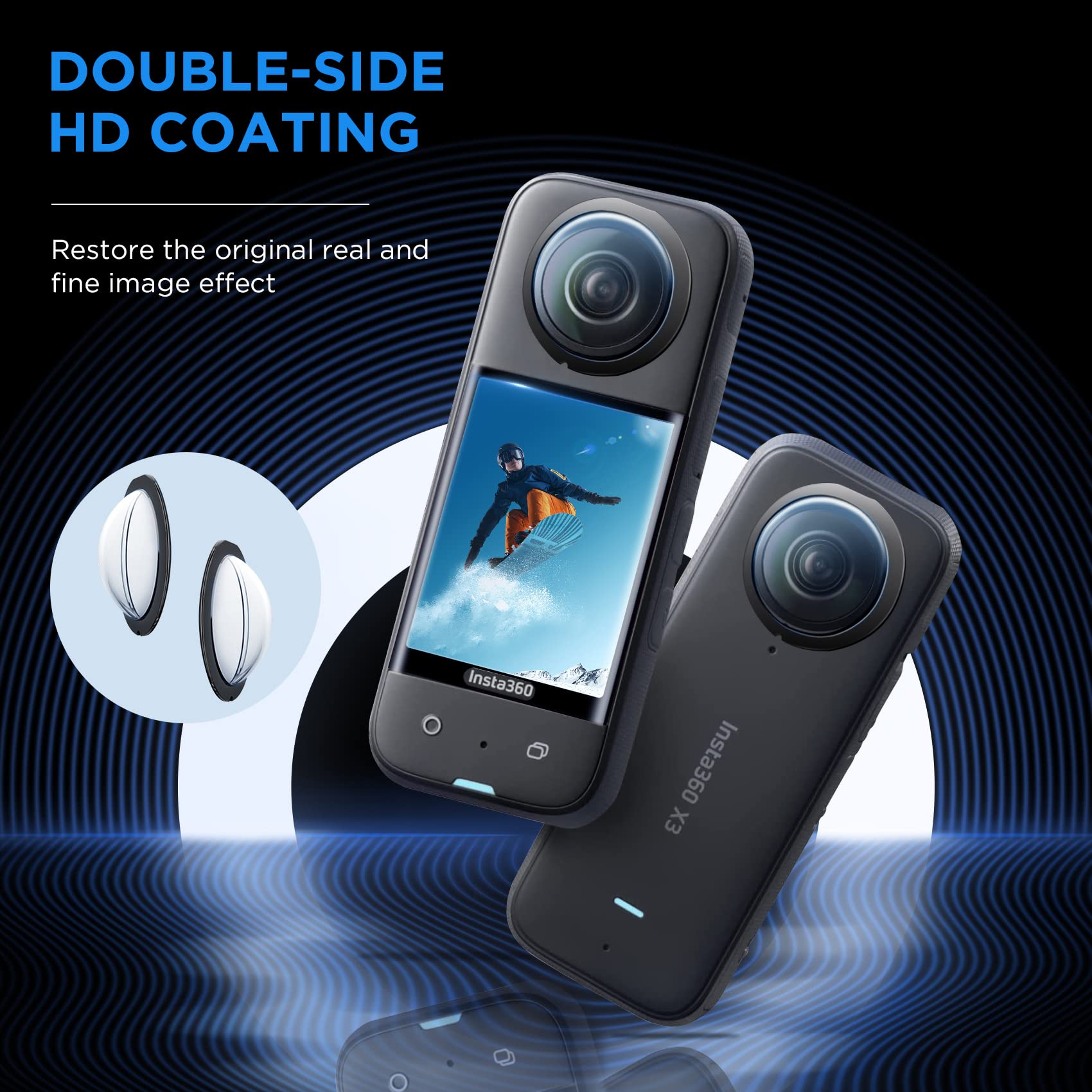 Lens Guard for Insta360 X3 Acc - Lens Case Pouch avis et prix