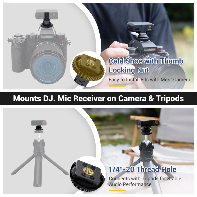 ABZZ-Tripod Thread Adapter 1/4 - Camera Cold Shoe avis et prix