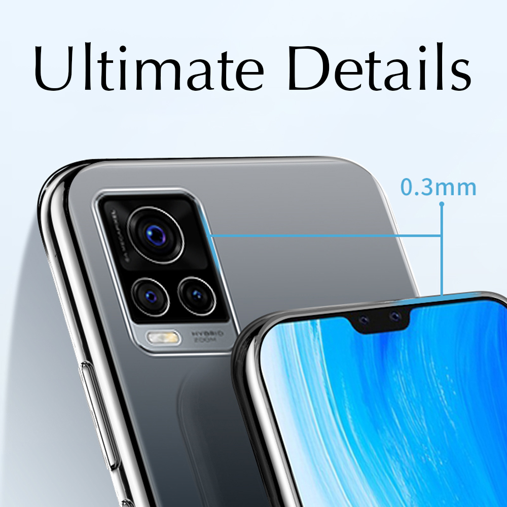 Clear Phone Case for VIVO Y21  - Lens Case Pouch avis et prix