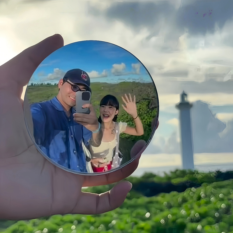 Travel Selfie Round Convex Mir - Photography High Angle avis et prix