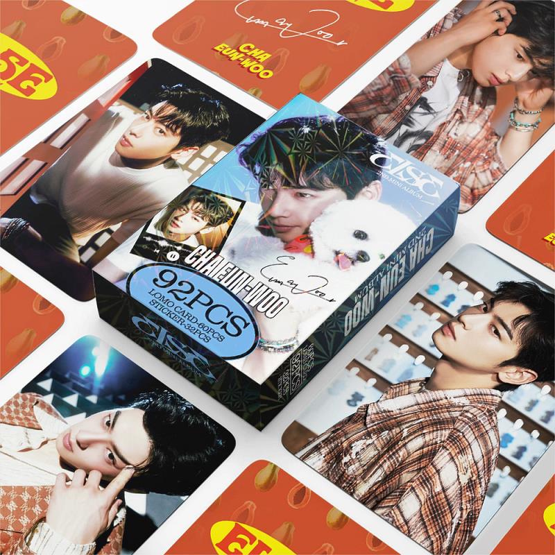 92PCS Cha Eun-Woo New Album EL - Photography News avis et prix