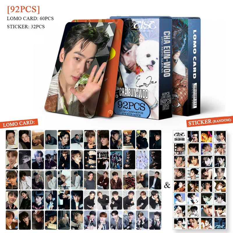 92PCS Cha Eun-Woo New Album EL - Photography News avis et prix