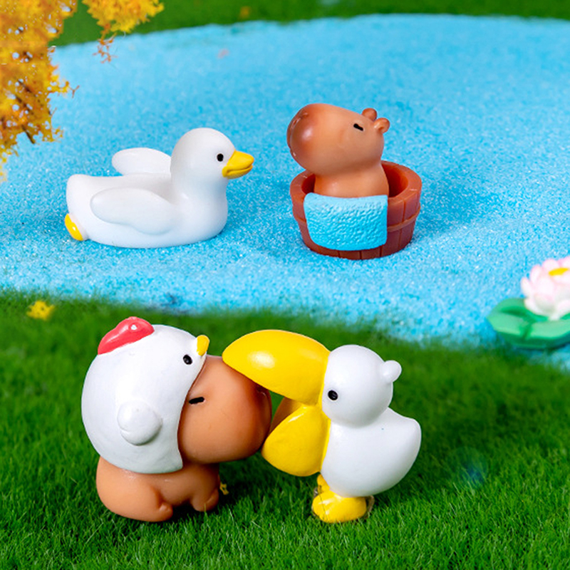 10pcs Miniature Capybara Figur - Photography Desk avis et prix