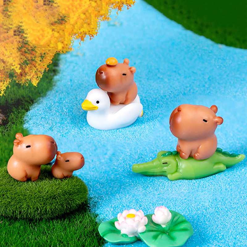 10pcs Miniature Capybara Figur - Photography Desk avis et prix