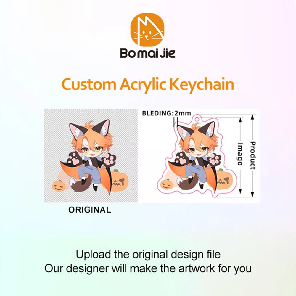 Bomaijie Custom Logo Acrylic K - Photography Yellow avis et prix