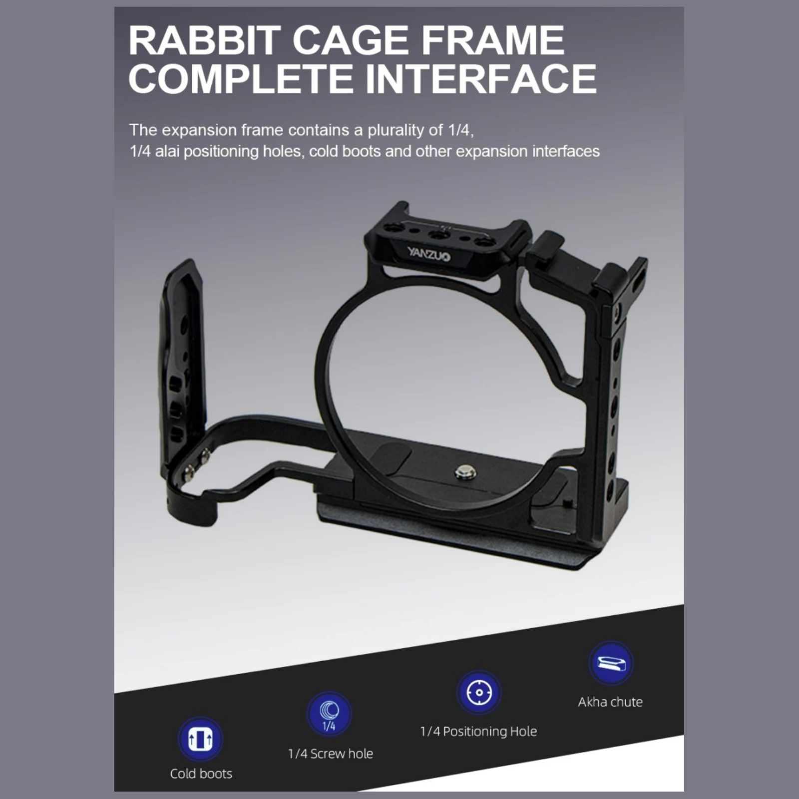 YANZUO Camera Cage Suitable fo - Camera Cold Shoe avis et prix