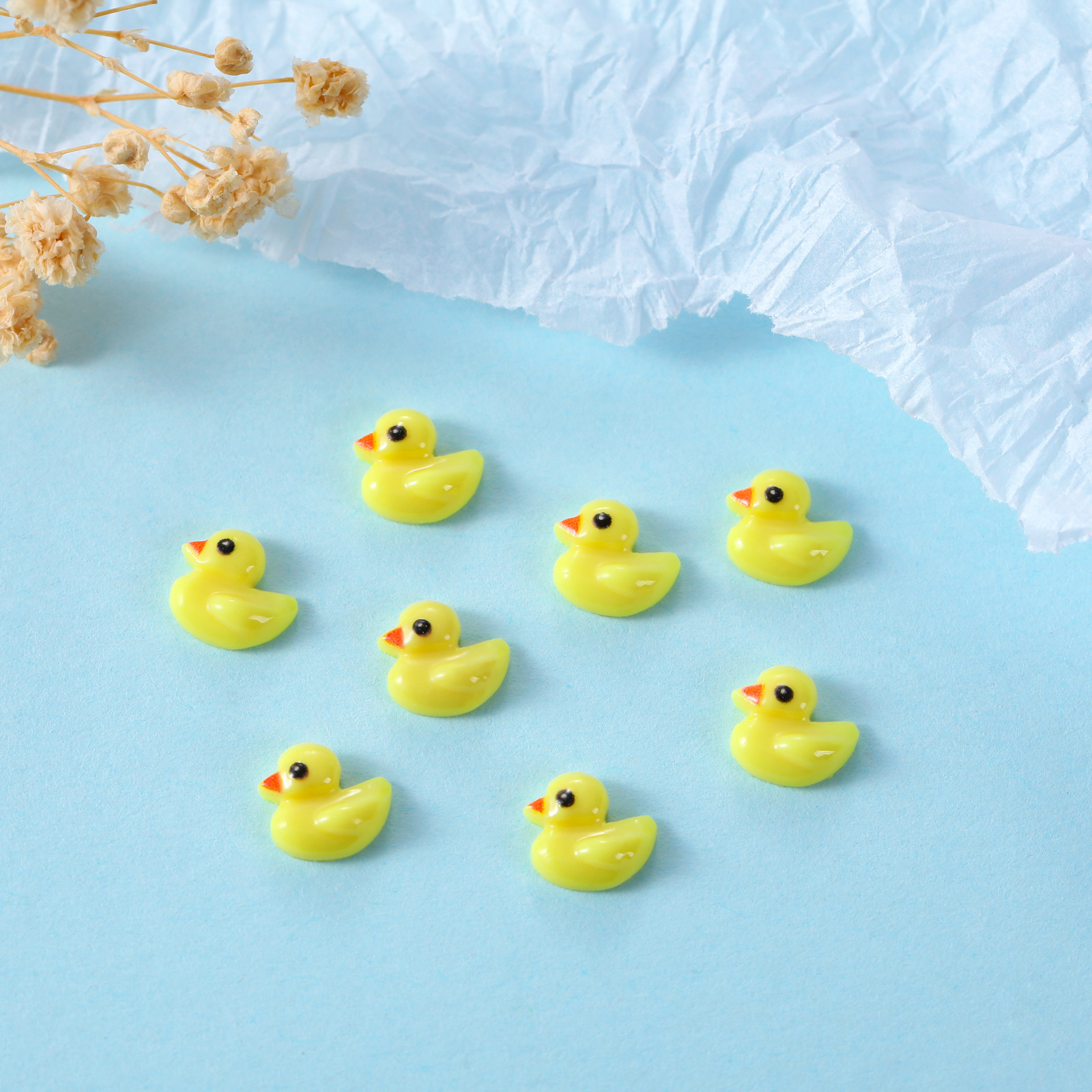 20pcs Cute Cartoon Yellow Mini - Photography Yellow avis et prix