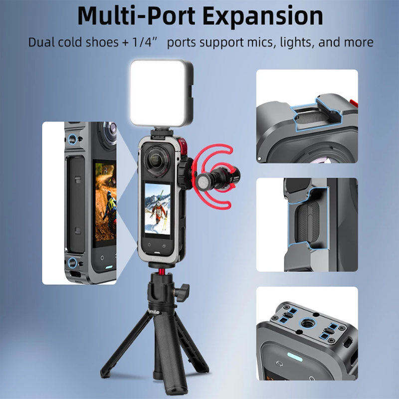 For Insta360 X5 Flymile Cage M - Lens Case Pouch avis et prix