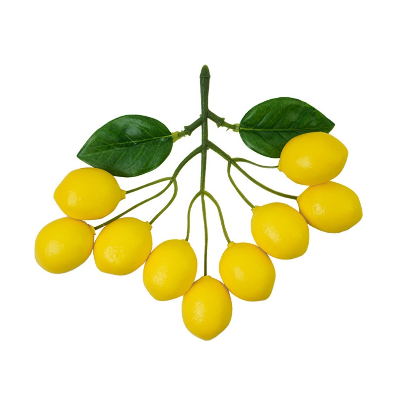 Artificial Lemons String, Vivi - Photography Yellow avis et prix