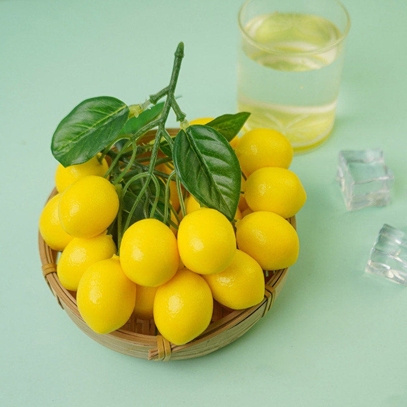 Artificial Lemons String, Vivi - Photography Yellow avis et prix