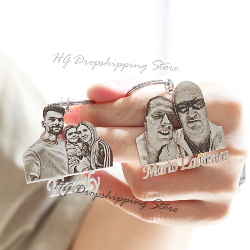 Personalized Baby Photo Keycha - Photography Yellow avis et prix
