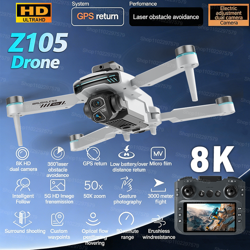 Z105 Drone 4K GPS Dual Camers  - Photography High Angle avis et prix