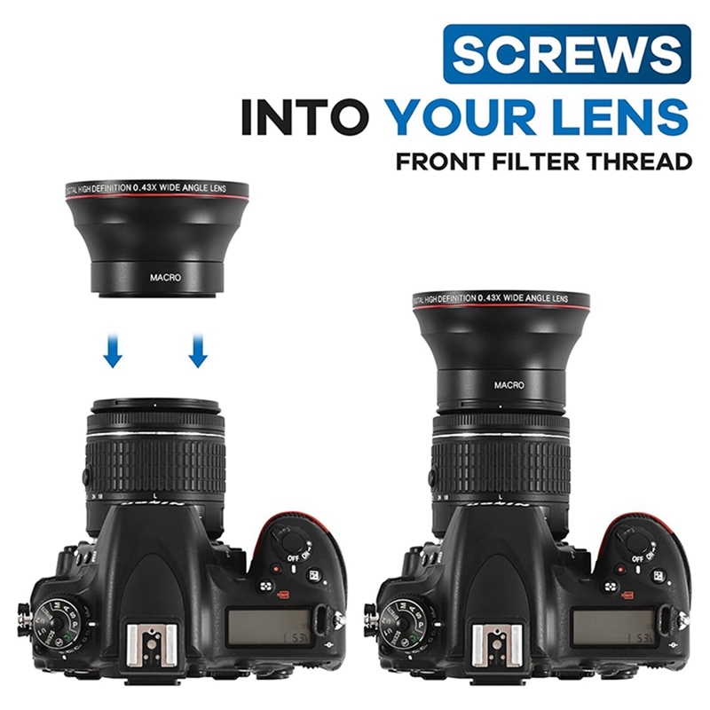 58MM 0.43x High-Definition Wid - Photography High Angle avis et prix