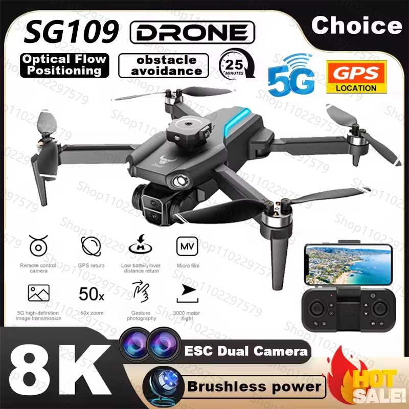 New SG109 Drone 8K Professiona - Photography High Angle avis et prix