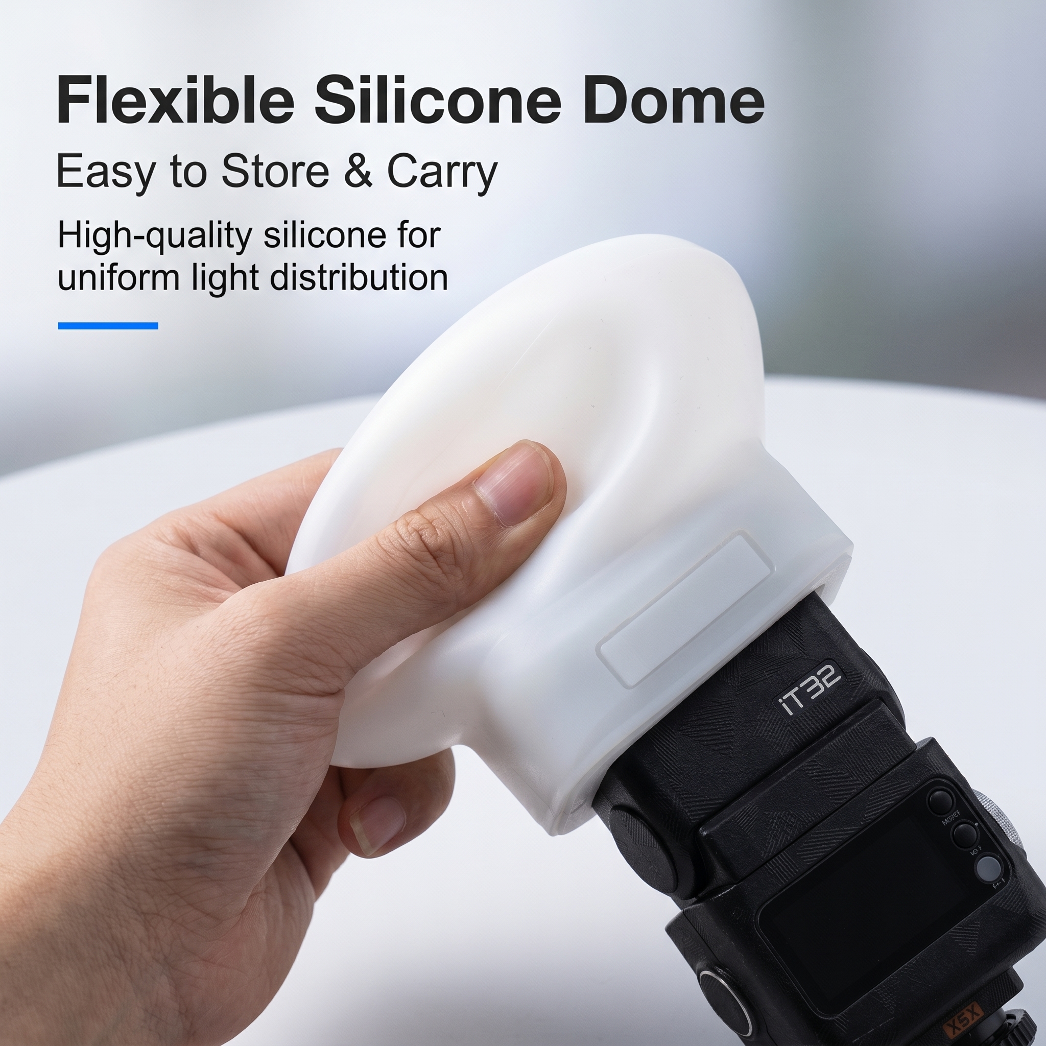 Silicone Flash Diffuser Cover  - Pop Up Flash Diffuser avis et prix
