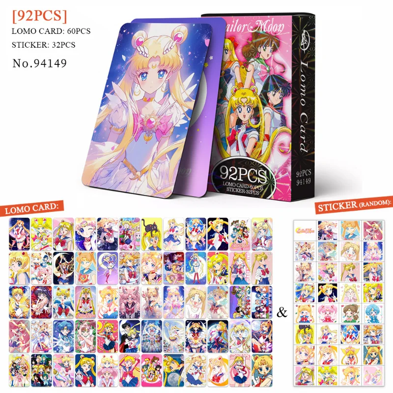 92pcs Sailor Moon New Lomo Car - Photography News avis et prix
