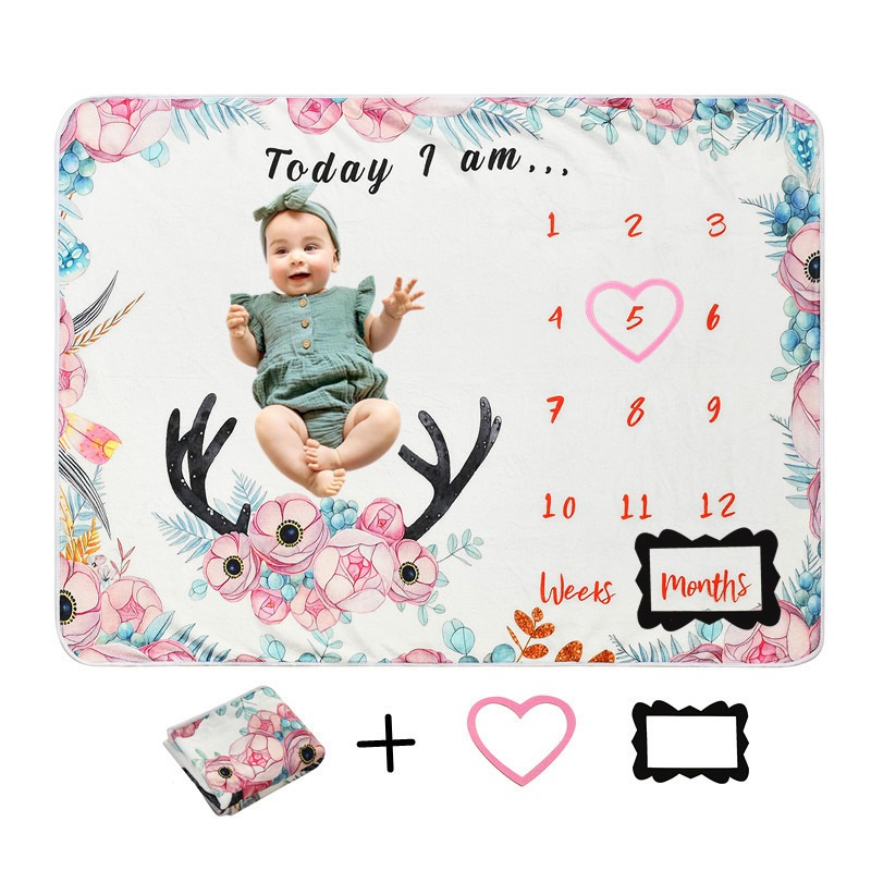 Digital Printed Flannel Milest - Photography Day avis et prix