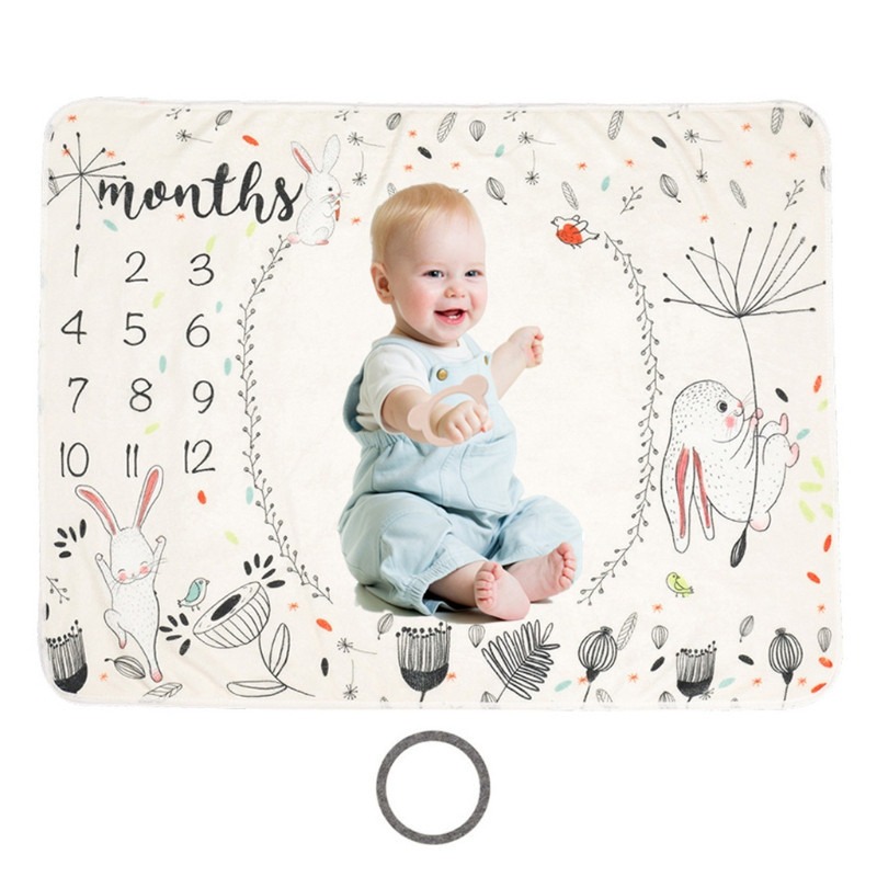 Digital Printed Flannel Milest - Photography Day avis et prix