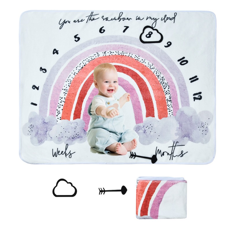 Digital Printed Flannel Milest - Photography Day avis et prix
