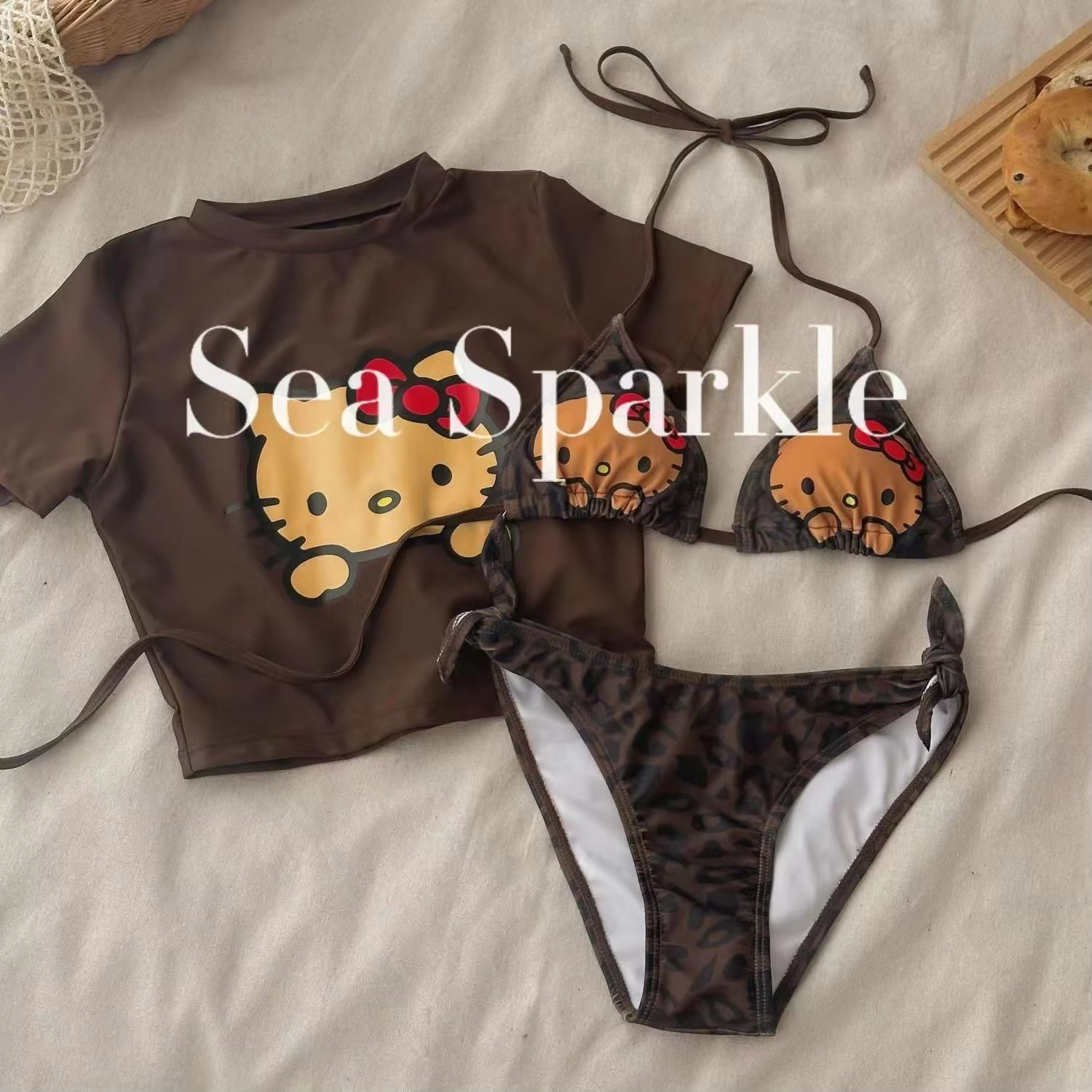 3Pcs Hello Kittys Bikini Set C - Photography News avis et prix