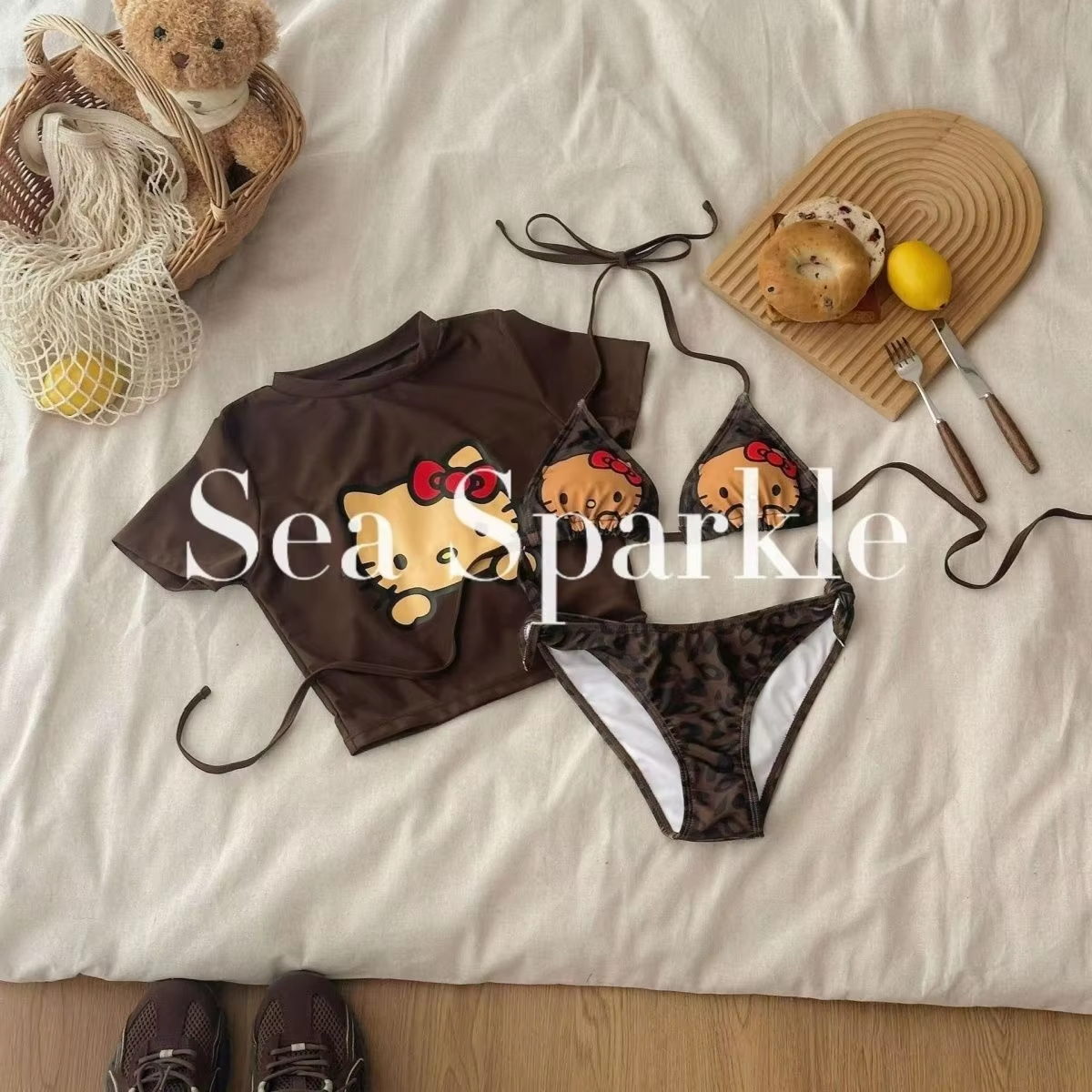 3Pcs Hello Kittys Bikini Set C - Photography News avis et prix