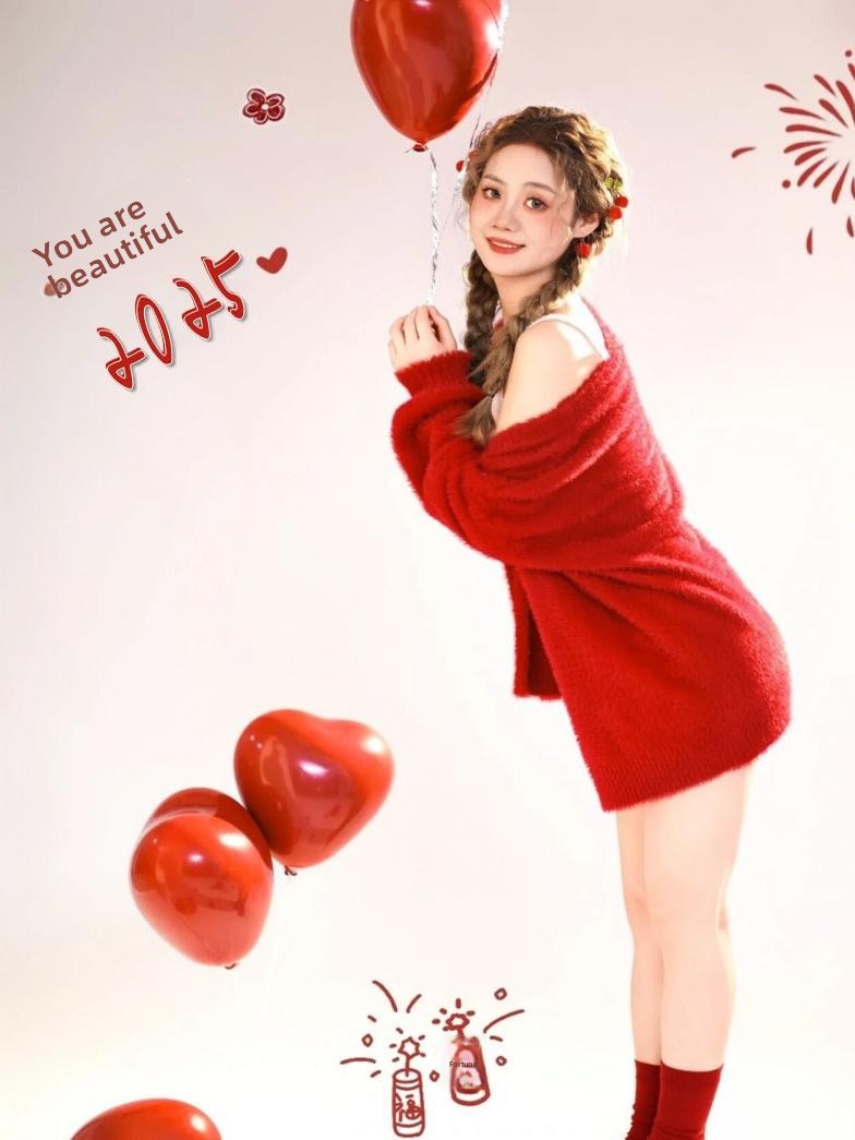 New Autumn Winter Red Sweater  - Photography Day avis et prix