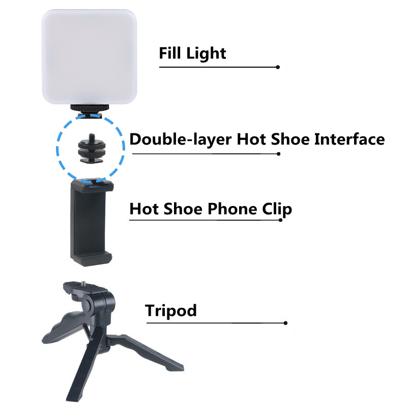 1/4 Hot Shoe Mount Phone Holde - Camera Cold Shoe avis et prix