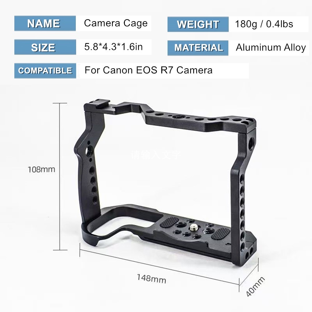 Compatible with Canon EOS R7 C - Camera Cold Shoe avis et prix